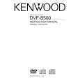 KENWOOD DVF-S500 Owners Manual