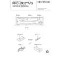 KENWOOD KRC2902YA Service Manual
