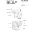 KENWOOD D40113205 Service Manual