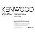 KENWOOD KTCSR902 Owners Manual