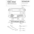 KENWOOD KAC-X542 Service Manual