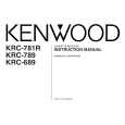 KENWOOD KRC-689 Owners Manual