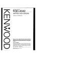 KENWOOD KGC4042 Owners Manual