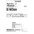 KENWOOD SW200 Owners Manual