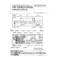 KENWOOD KRV990D Owners Manual