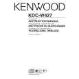 KENWOOD KDC-W427 Owners Manual