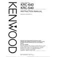 KENWOOD KRC640 Owners Manual