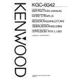 KENWOOD KGC6042 Owners Manual