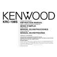 KENWOOD KRC108C Owners Manual