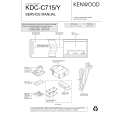 KENWOOD KDC-C715 Service Manual