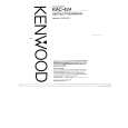 KENWOOD KAC424 Owners Manual