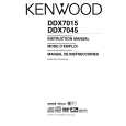 KENWOOD DDX7015 Owners Manual