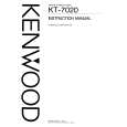 KENWOOD KT-7020 Owners Manual