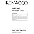 KENWOOD VRS7100 Owners Manual