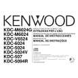 KENWOOD KDC-M6024G Owners Manual