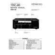 KENWOOD TRC80 Service Manual