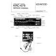KENWOOD KRC676 Service Manual