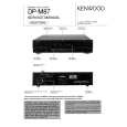 KENWOOD DP-M87 Service Manual