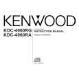 KENWOOD KDC-4060RA Owners Manual