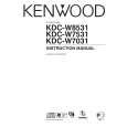 KENWOOD KDC-W8531 Owners Manual