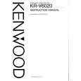 KENWOOD KRV6020 Owners Manual