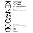 KENWOOD DPC341 Owners Manual