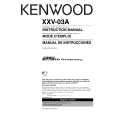 KENWOOD XXV03A Owners Manual
