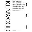 KENWOOD KXW8010 Owners Manual