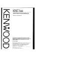KENWOOD KRC160 Owners Manual