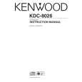 KENWOOD KDC-8026 Owners Manual