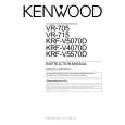 KENWOOD VR715 Owners Manual