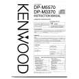 KENWOOD DPM3370 Owners Manual