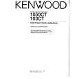 KENWOOD 1050CT Owners Manual