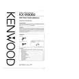 KENWOOD KXW6060 Owners Manual