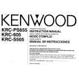 KENWOOD KRCPS655 Owners Manual