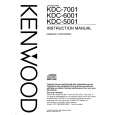 KENWOOD KDC7001 Owners Manual