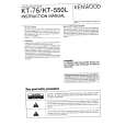 KENWOOD KT-550L Owners Manual