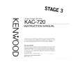 KENWOOD KAC720 Owners Manual