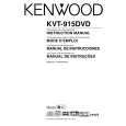 KENWOOD KVT915DVD Owners Manual
