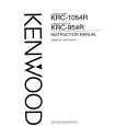 KENWOOD KRC-954R Owners Manual