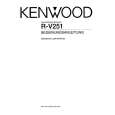 KENWOOD R-V251 Owners Manual