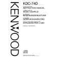 KENWOOD KDC-74D Owners Manual