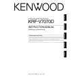 KENWOOD KRF-V7070D Owners Manual