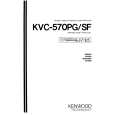 KENWOOD KVC-570SF Owners Manual