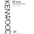 KENWOOD DP2030 Owners Manual