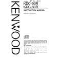 KENWOOD KDC83R Owners Manual