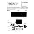 KENWOOD KRC773 Service Manual