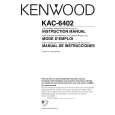 KENWOOD KAC6402 Owners Manual