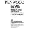 KENWOOD KDCCX85 Owners Manual