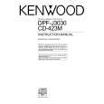 KENWOOD DPFJ3030 Owners Manual